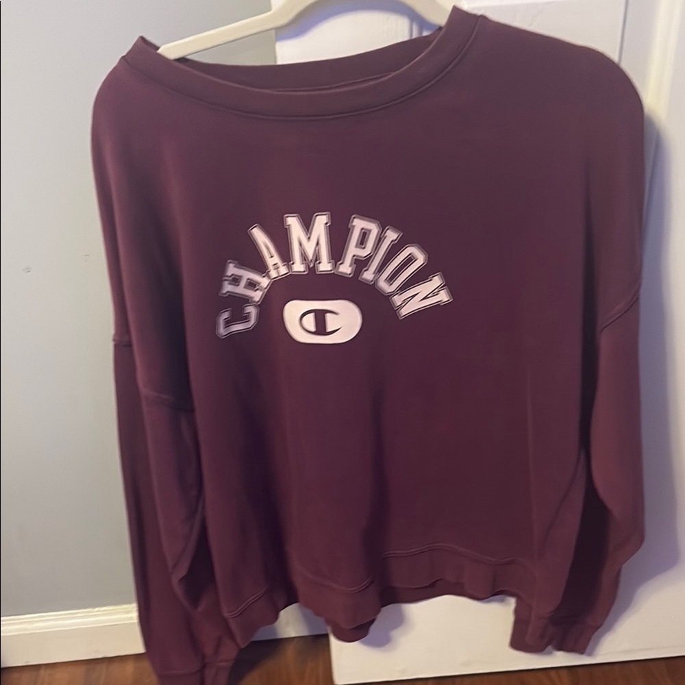 Champion Women's Maroon Sweater